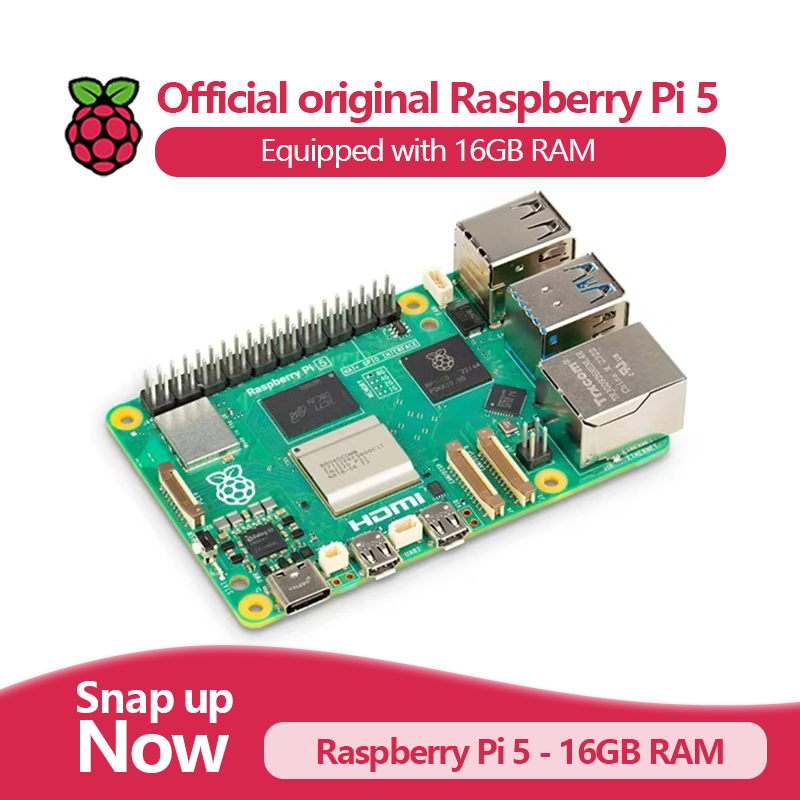 Raspberry Pi 5 8Gb Kit - Officiële originele Raspberry Pi 5, nieuw