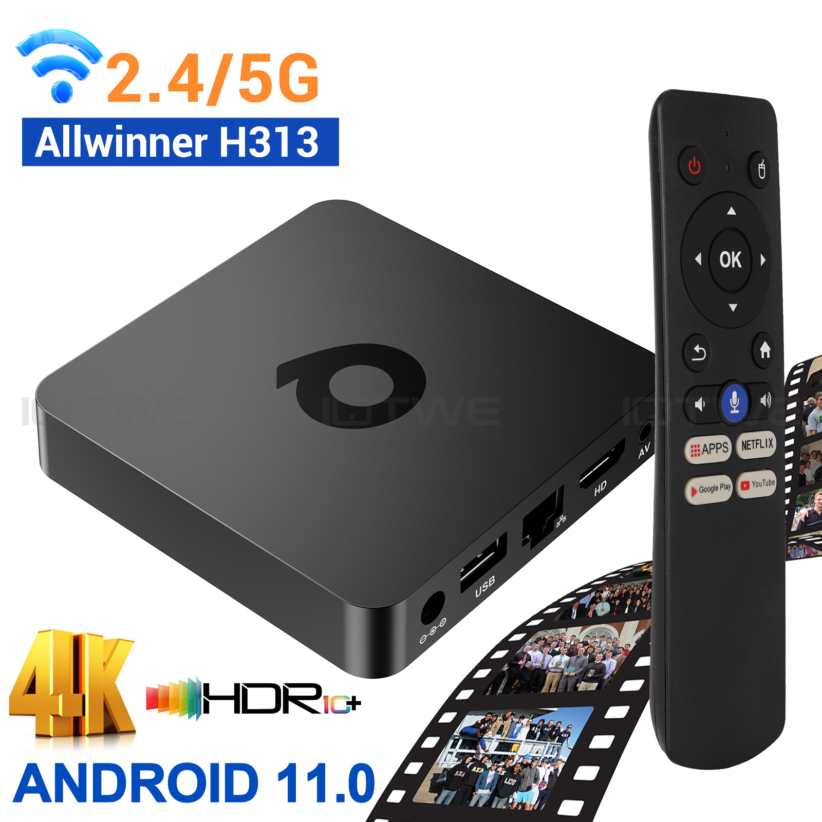IOTWE T95Q 8K Android 13.0 TV  - Radxa Rock 5B 16Gb recensie en prijs